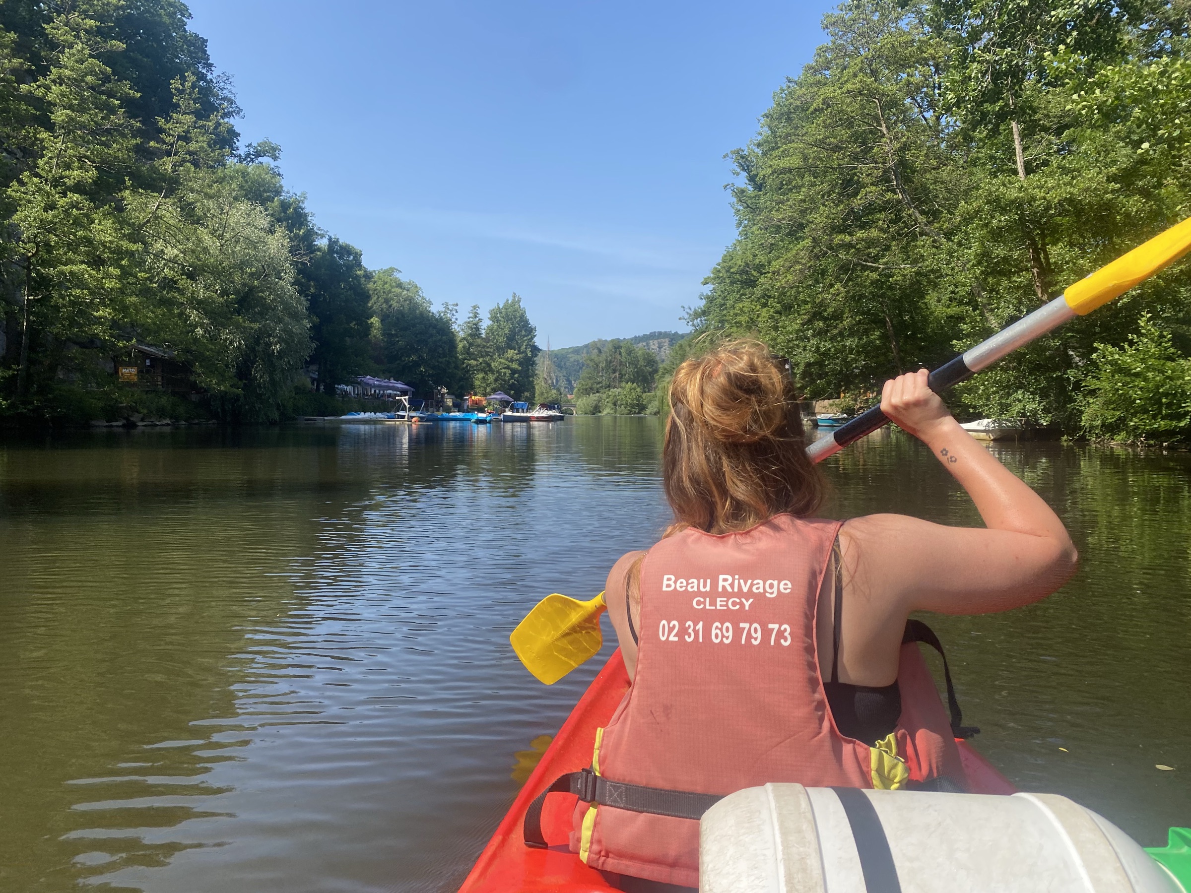 Descente en kayak sur l’Orne à Clécy